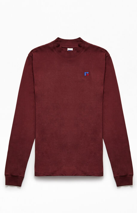 Larry Mock Neck Long Sleeve T-Shirt