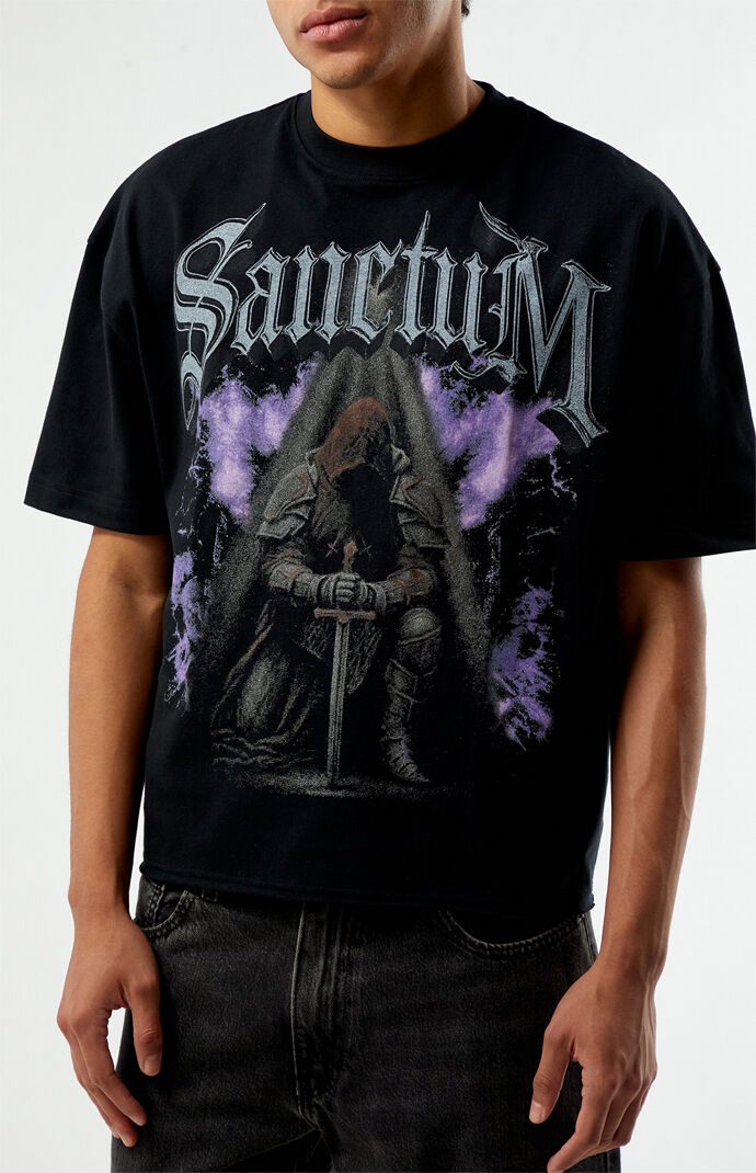 Pacsun Sanctum Cropped Boxy T-Shirt