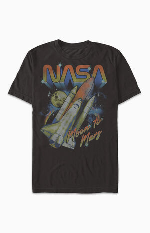 NASA Moon To Stars T-Shirt NASA Moon To Stars T-Shirt image number null