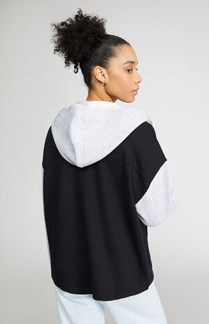 Hooded Easy Fleece Shacket image number 4