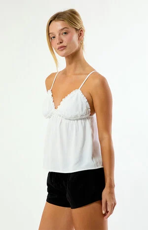 Emma Trim Babydoll Top image number 3