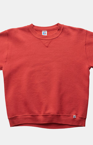 2000s Red Russell Sweatshirt image number 3