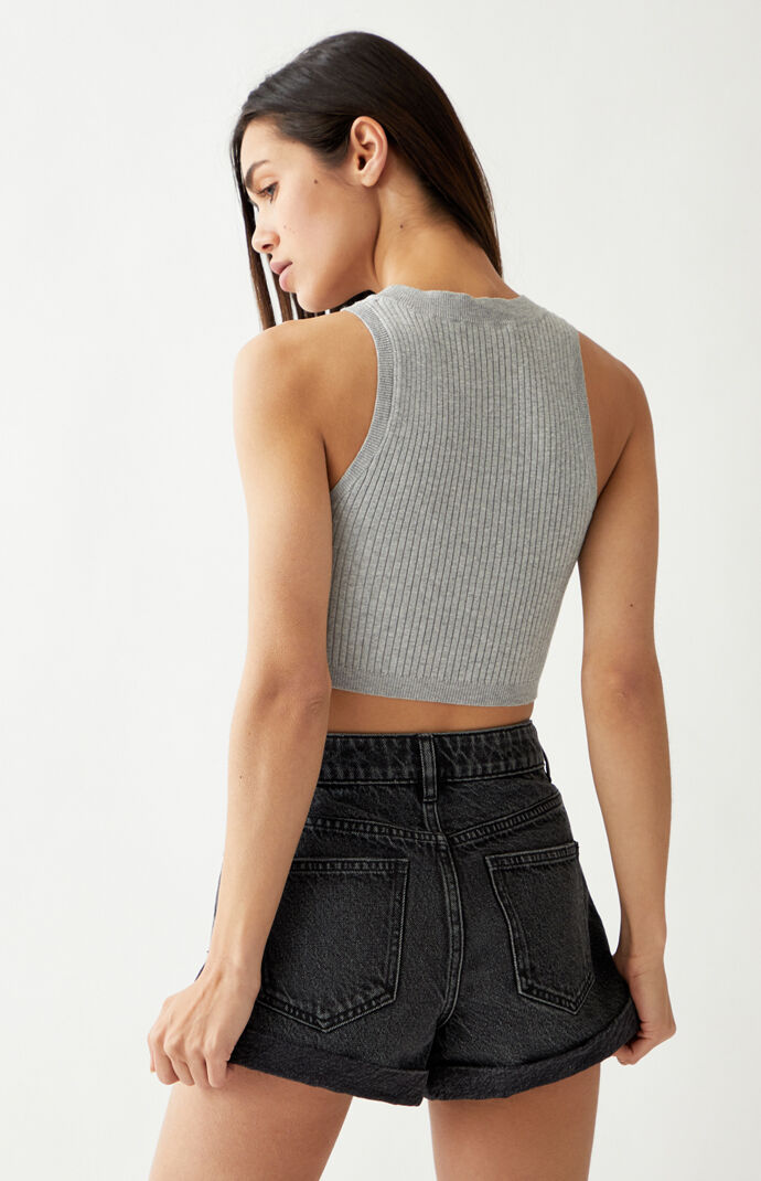High Up Sweater Tank Top