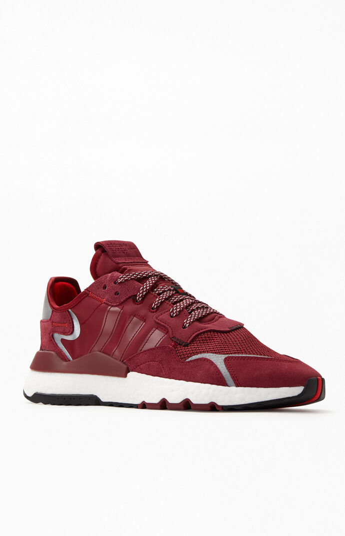 burgundy nite joggers