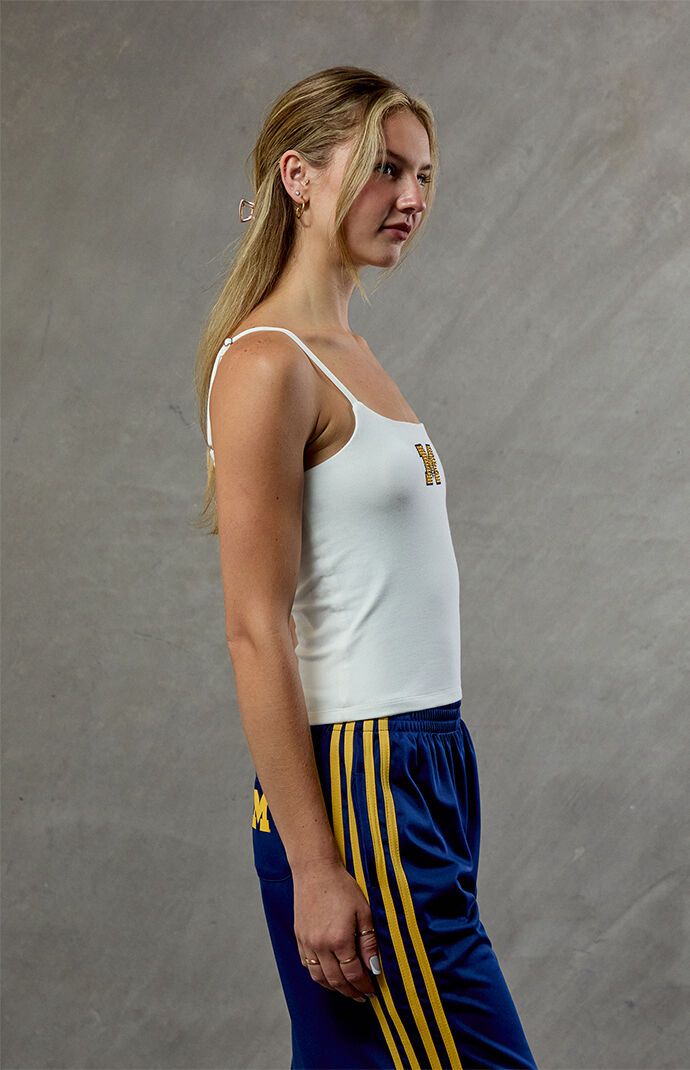 WILD COLLECTIVE Michigan Wolverines Sculpt Tank Top