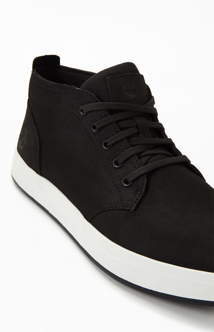 Black Davis Square Work Boots