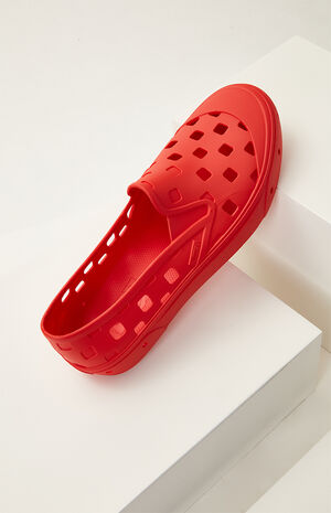 Orange U Trek Slip-On Shoes image number 1