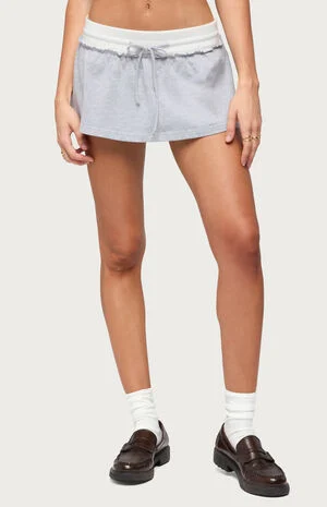 Tenney Contrast Flared Mini Skort image number 1