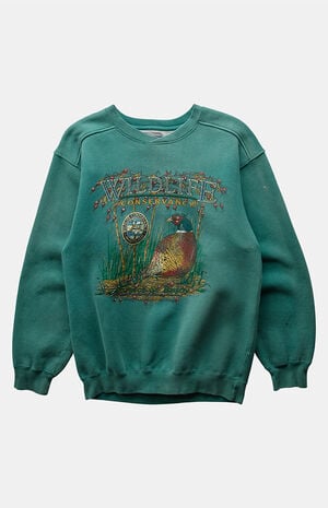 90s Wildlife Conservation Crew Neck Sweatshirt image number 1