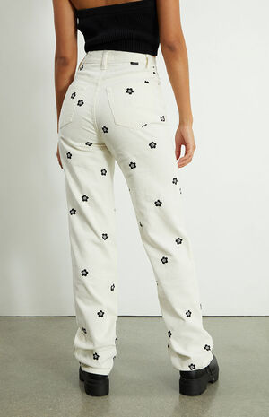 Happy Daisy Corduroy&nbsp;Boyfriend Jeans image number 4