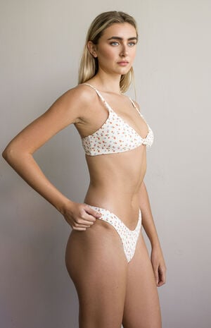 Zen Knotted Triangle Bikini Top image number 3