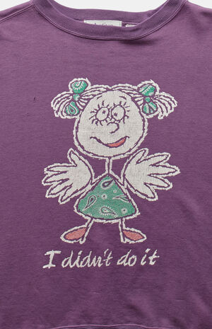 90s I Didn't Do It Crew Neck Sweatshirt image number 2