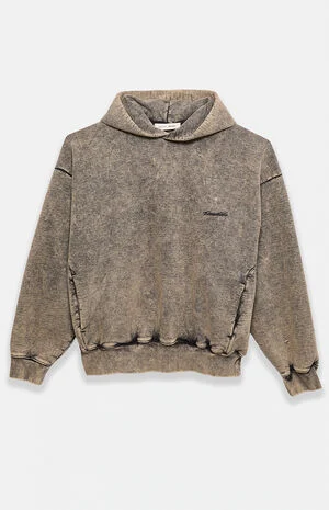 Black Classic Raglan Hoodie image number 1