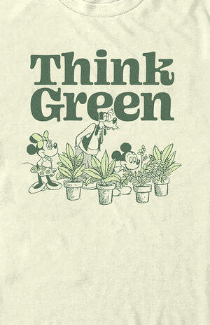 Mickey & Friends Think Green T-Shirt image number 2