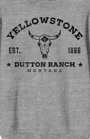 Yellowstone Dutton Ranch Crew Neck Sweatshirt image number 2