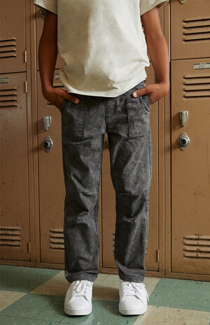 Elastic Waist Cargo Pants image number 1