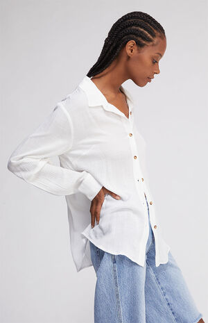 Off Duty Layering Button Down Shirt image number 2
