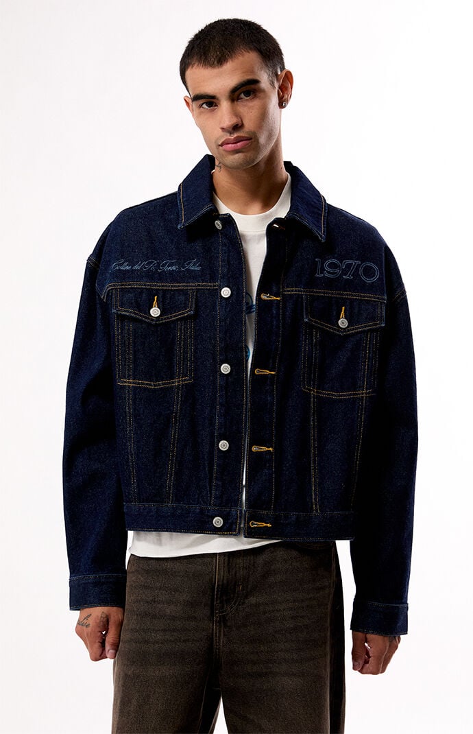 Pacsun Dark Indigo 1970 Jean Jacket
