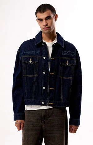 Dark Indigo 1970 Jean Jacket image number 1