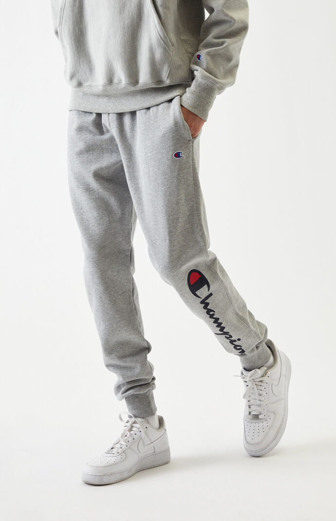 Champion Script Sweatpants PacSun