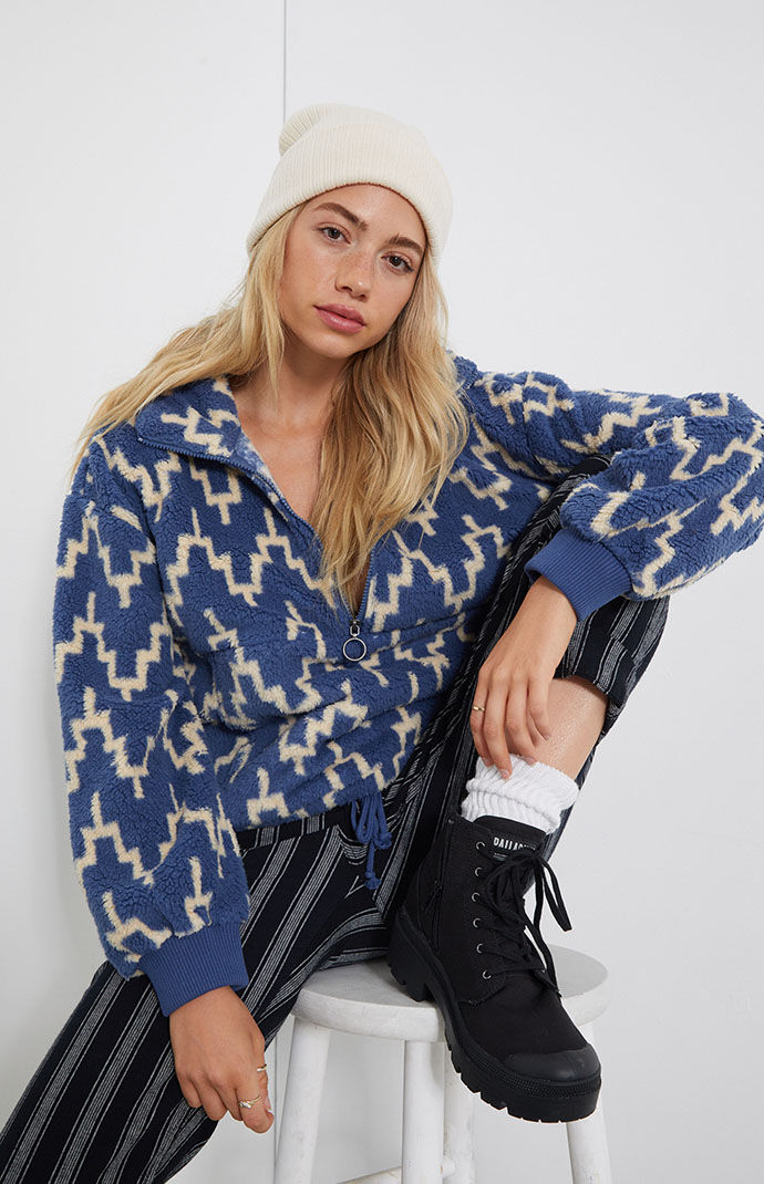 Billabong Time Off Sherpa Half-Zip Sweatshirt | Pacsun