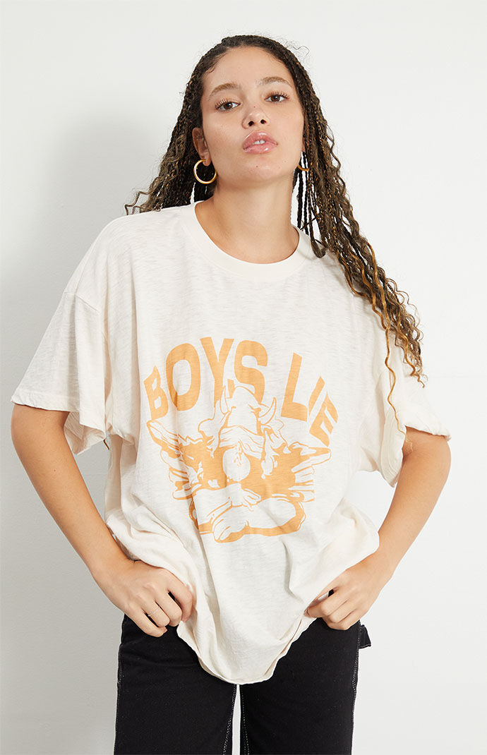 Boys lie sale t shirt