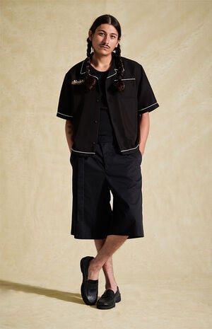 Piping Logo Camp Shirt image number 6
