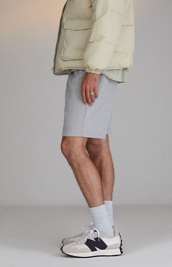 Grey French Terry Shorts