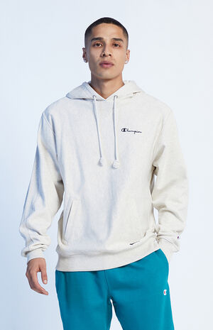 Champion Reverse Weave Black Cropped Sweatshirt, PacSun