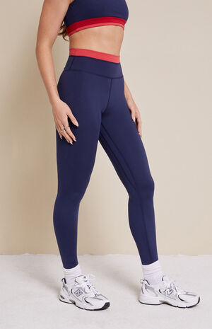 PAC WHISPER Active Navy Whitney Yoga Pants image number 3