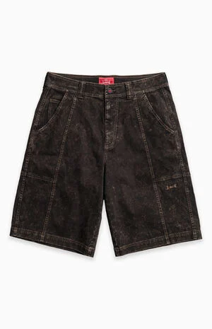 Dark Khaki Hammer Denim Walkshorts image number 1