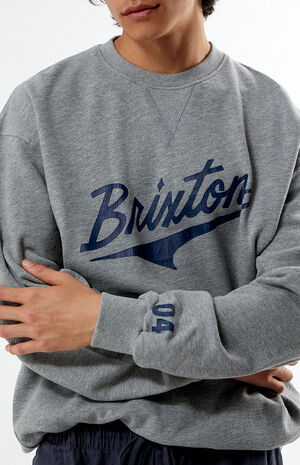 The League Broken In Crew Neck Sweatshirt image number 2