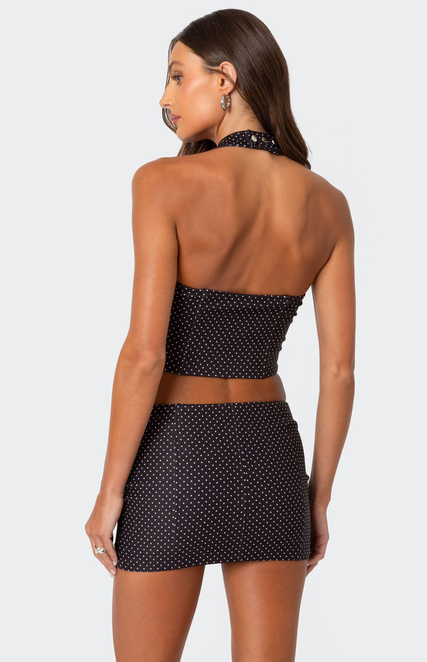 Edikted Laine Polka Dot Corset