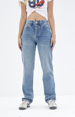 Medium Indigo Dad Jeans image number 2