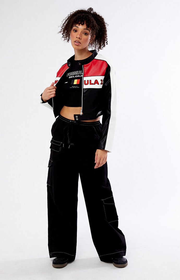 Pacsun jean hot sale jacket womens