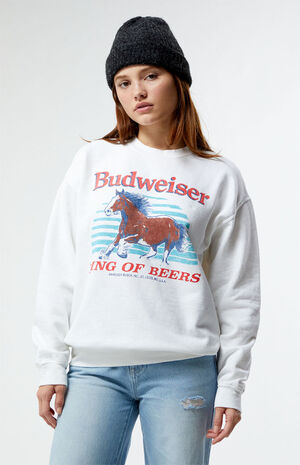 Budweiser Crew Neck Sweatshirt image number 3