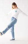 Peace Property Long Sleeve Boyfriend T-Shirt Peace Property Long Sleeve Boyfriend T-Shirt image number null