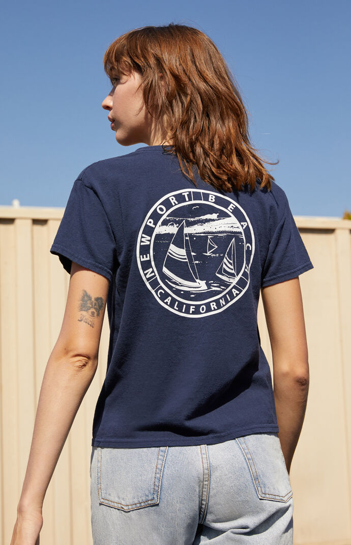 Newport Boat Logo T-Shirt