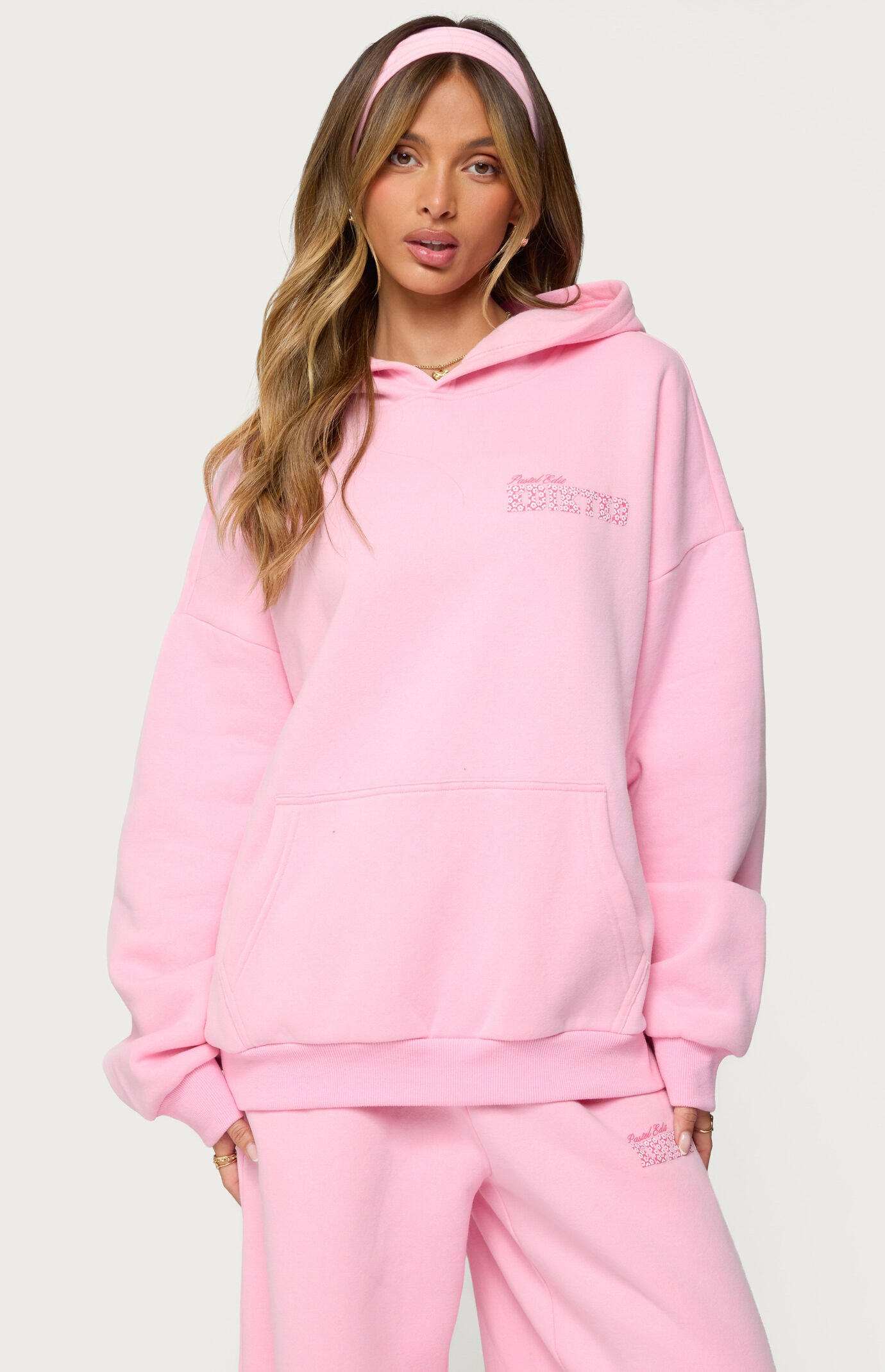 Edikted Pastel Edit Edikted Oversized Hoodie