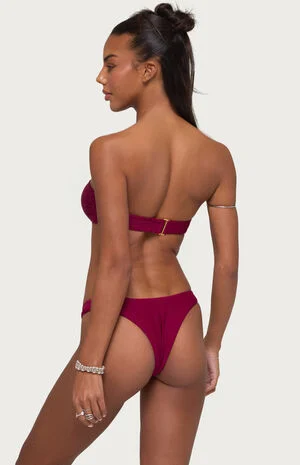 Silvey Bandeau Bikini Top image number 3