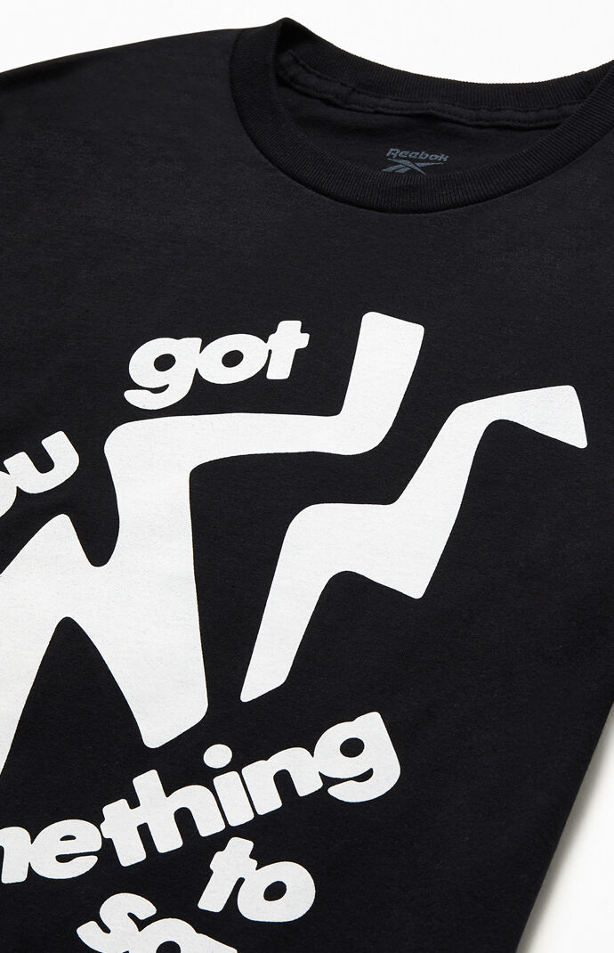 Black Something To Say T-Shirt