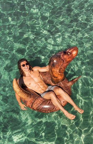 Inflatable 42" T-Rex Pool Tube image number 4