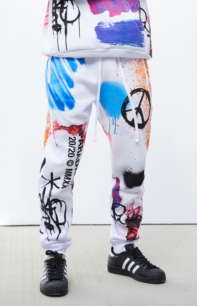 Paradise Chaos Art Sweatpants