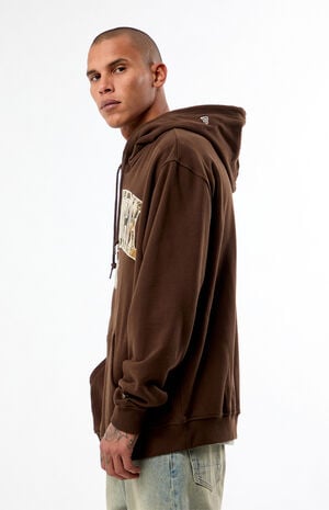 NY Yankees Real Tree Camo Hoodie image number 3