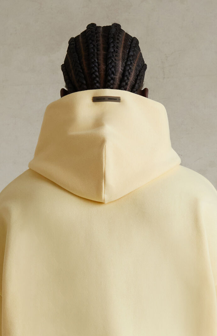 Fear of God ESSENTIALS Garden Yellow '90s Fit Fleece Hoodie