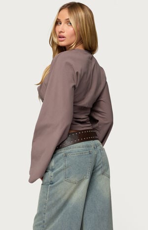 Charlisa Cinched Waist Top image number 3