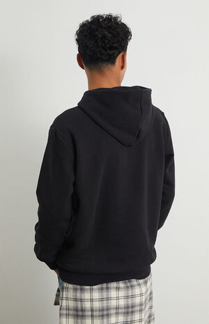 Black Essential Hoodie image number 3