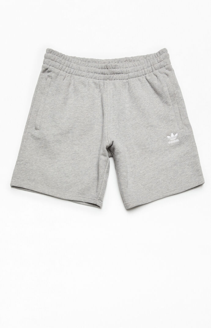 black adidas sweat shorts