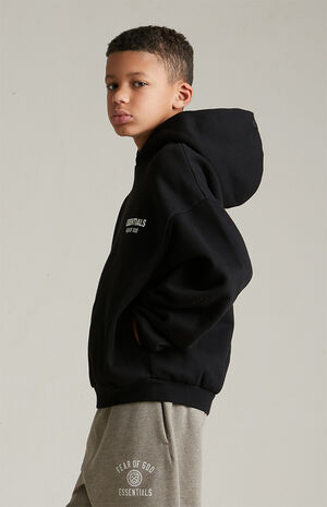 Kids Black Fleece Hoodie image number 3