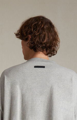 Dark Heather Oatmeal Long Sleeve T-Shirt image number 5